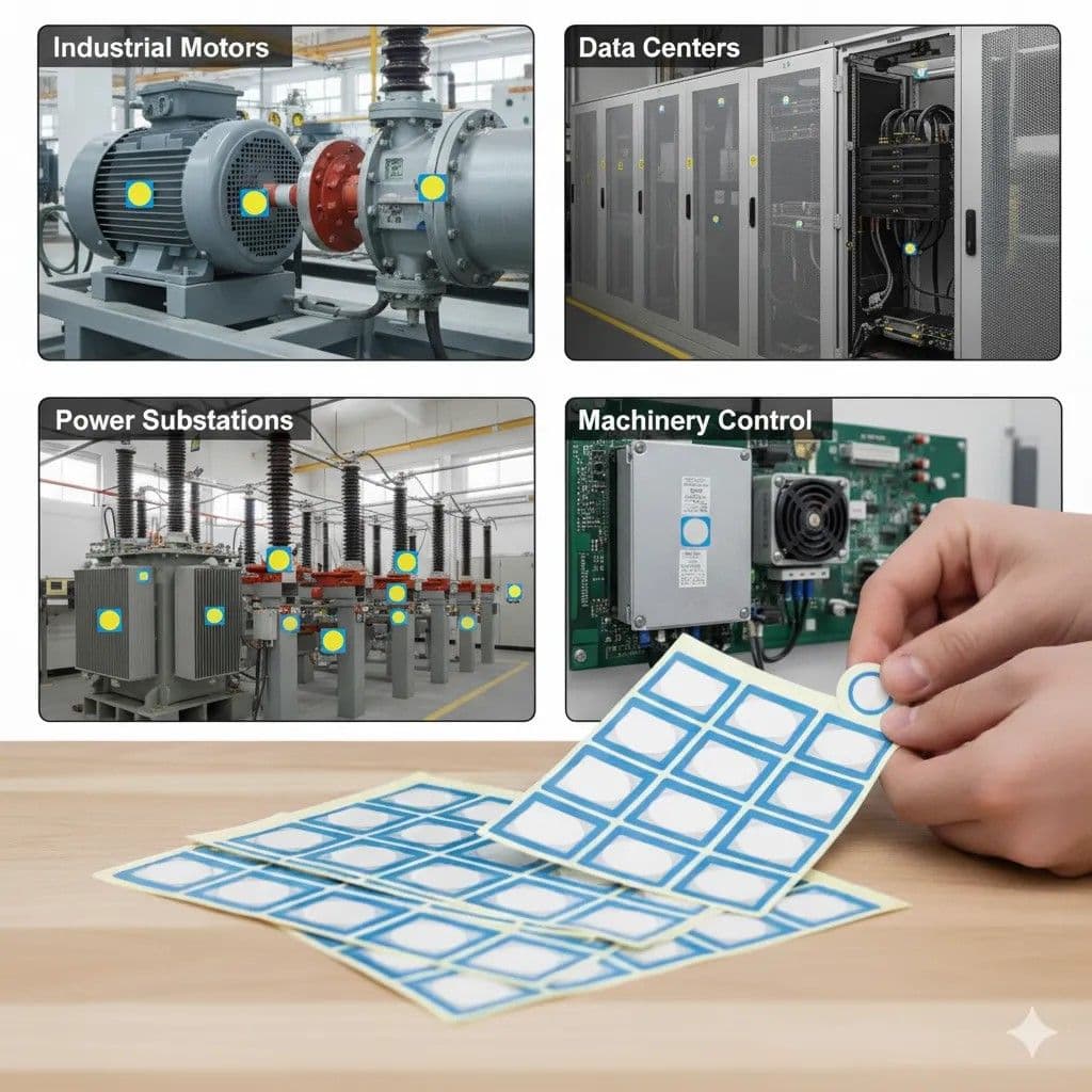 Применение термоиндикаторов